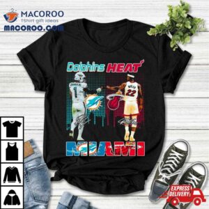 Miami Dolphins Nfl Team Tagovailoa Miami Heat Nba Team Butler Tshirt