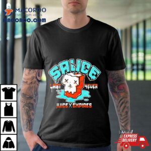 Miami Dolphins Sauce Last Forever Juice Expires Shirt