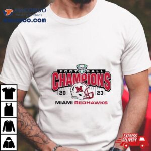 Miami Redhawks Mac Football Champions Tshirt