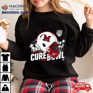 Miami Redhawks Helmet 2023 Avocados From Mexico Cure Bowl Shirt