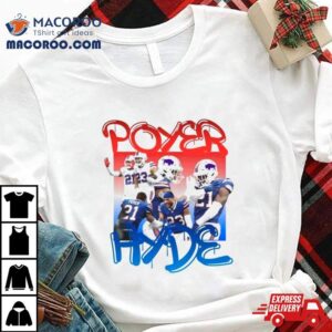 Micah Hyde And Jordan Poyer Buffalo Bills Friends Tshirt