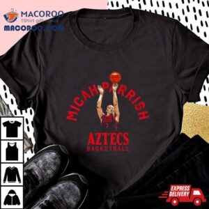 Micah Parris Aztecs Basketball Retro Tshirt