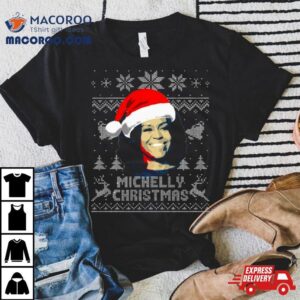 Michelle Obama Michelly Christmas Tshirt