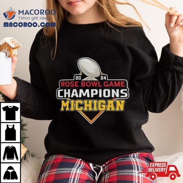 Michigan Champion Semifinal Bowl 2024 Rose Game Shirt