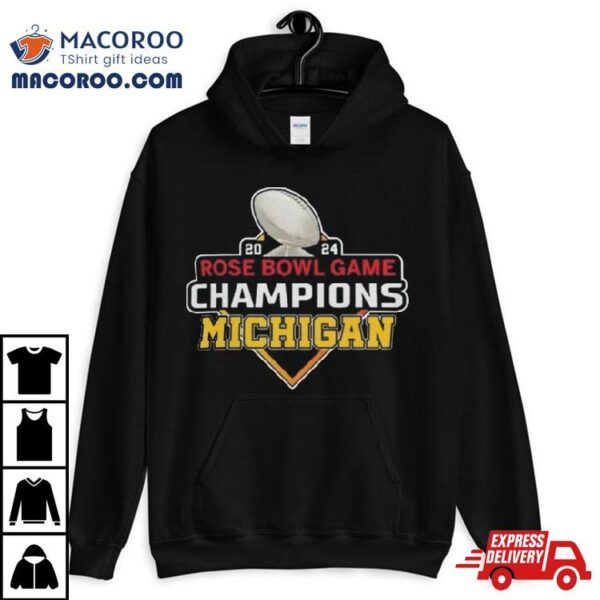 Michigan Champion Semifinal Bowl 2024 Rose Game Shirt