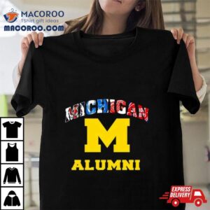 Michigan City Team Sports Logo Alumni Text Tshirt