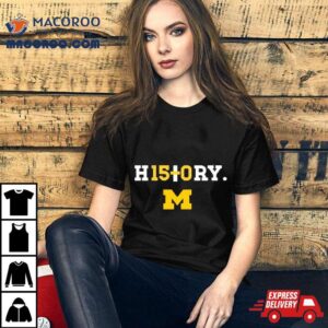 Michigan Football History H Ry Tshirt