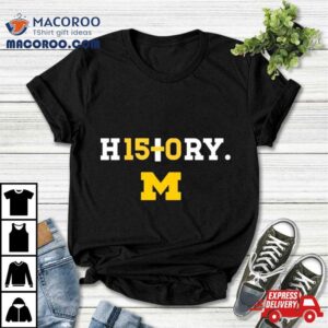 Michigan Football History H Ry Tshirt