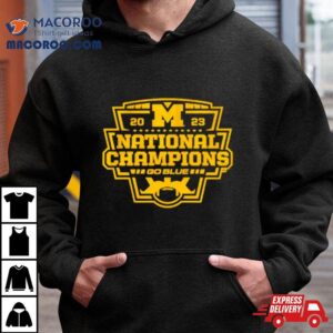 Michigan Football National Champs Logo Tshirt