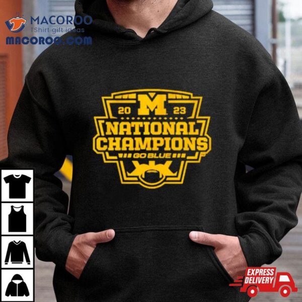 Michigan Football National Champs Logo Shirt