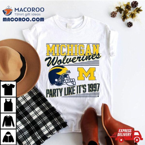 Michigan Football: Party Like It’s 1997 – Umich Licensed Shirt