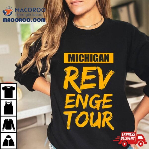 Michigan Rev Enge Tour T Shirt