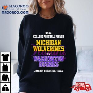 Michigan Vs Washington Huskies Ncaa College Football Finals Tshirt