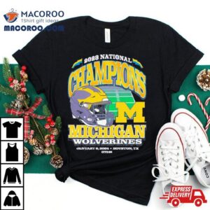 Michigan Wolverines Cfp National Champions Franklin Helme Tshirt