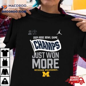 Michigan Wolverines Rose Bowl Champions Tshirt