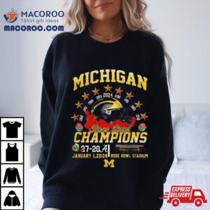 Michigan Wolverines Time Rose Bowl Champions Tshirt