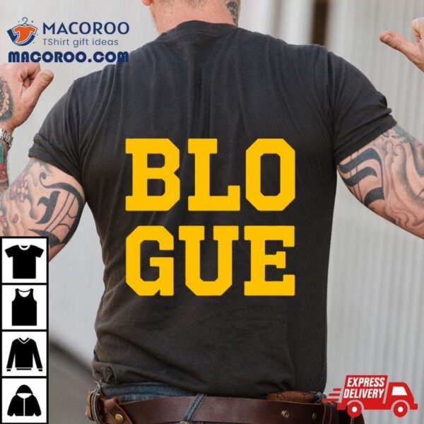 Michigan Wolverines Blo Gue Shirt