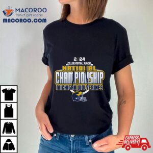 Michigan Wolverines Cfp National Championship Tshirt