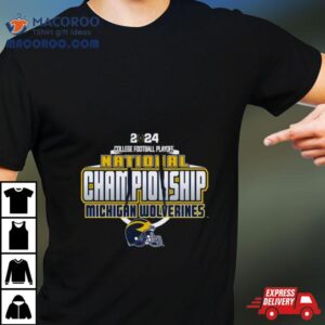 Michigan Wolverines Cfp National Championship Tshirt