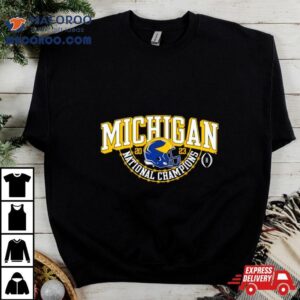 Michigan Wolverines Cfp S National Champions Classic Tshirt