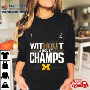 Michigan Wolverines College Football Playoff National Champions Locker Room Tshirt