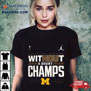 Michigan Wolverines College Football Playoff National Champions Locker Room Tshirt