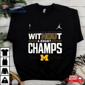 Michigan Wolverines College Football Playoff National Champions Locker Room Tshirt