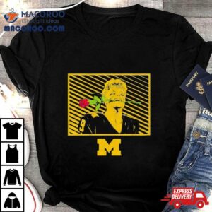 Michigan Wolverines Football J J Mccarthy Rose Tshirt