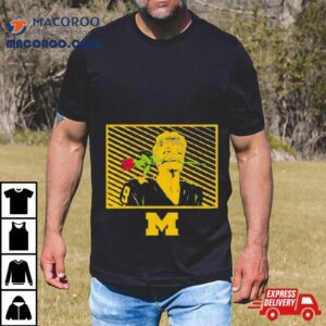 Michigan Wolverines Football J J Mccarthy Rose Tshirt