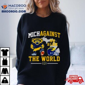 Michigan Wolverines Go Blue Vs The World Tshirt