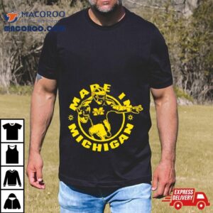 Michigan Wolverines Made In Michigan Made In Detroit Shirt