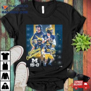 Michigan Wolverines National Champions 2024 Hayes Fawgett3 15 0 Shirt