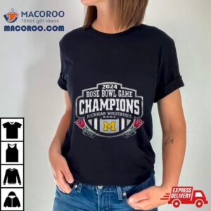 Michigan Wolverines Rose Bowl Game Champions Tshirt