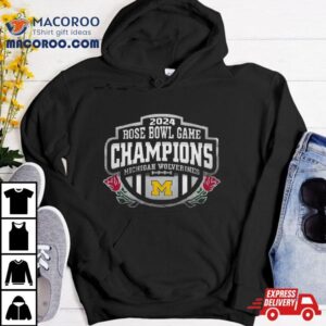 Michigan Wolverines Rose Bowl Game Champions Tshirt