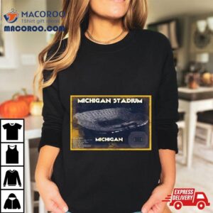 Michigan Wolverines Stadium Best Place For The College Football National Champions Tshirt