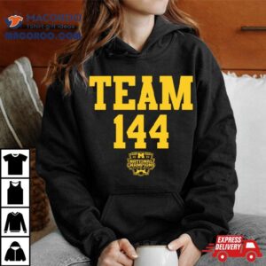 Michigan Wolverines Team 144 National Champions Shirt