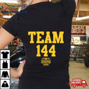 Michigan Wolverines Team National Champions Tshirt