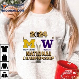 Michigan Wolverines Vs Washington Huskies 2024 National Champions Houston January 8th Shirt