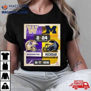 Michigan Wolverines Vs Washington Huskies College Football Playoff 2024 National Championship Matchup Shirt