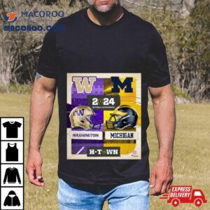 Michigan Wolverines Vs Washington Huskies College Football Playoff National Championship Matchup Tshirt