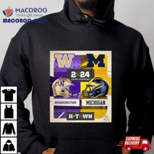 Michigan Wolverines Vs Washington Huskies College Football Playoff National Championship Matchup Tshirt