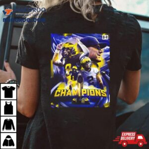 Michigan Wolverines Win Cfp National Champions Their First Title Since Tshirt