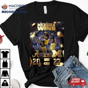 Michigan Wolverines Win The Alabama To Get The Rose Bowl Champions Cfb Playoff Tshirt