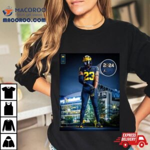 Michigan Wolverines With Uniform In Cfp National Championship Tshirt