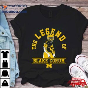 Michigan Wolvines Football The Legend Of Blake Corum Shirt