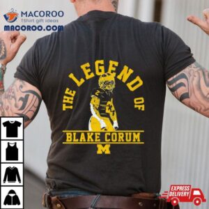 Michigan Wolvines Football The Legend Of Blake Corum Shirt