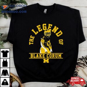 Michigan Wolvines Football The Legend Of Blake Corum Tshirt