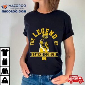 Michigan Wolvines Football The Legend Of Blake Corum Tshirt