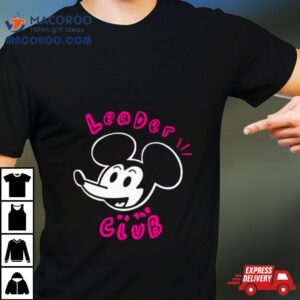 Mickey Leader Of The Club Tshirt