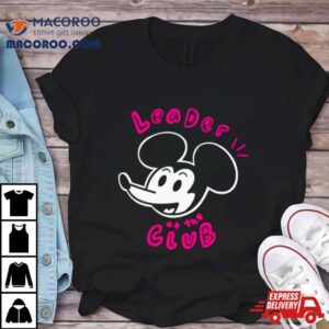 Mickey Leader Of The Club Tshirt